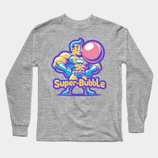 Super-Bubble Gum Long Sleeve T-Shirt